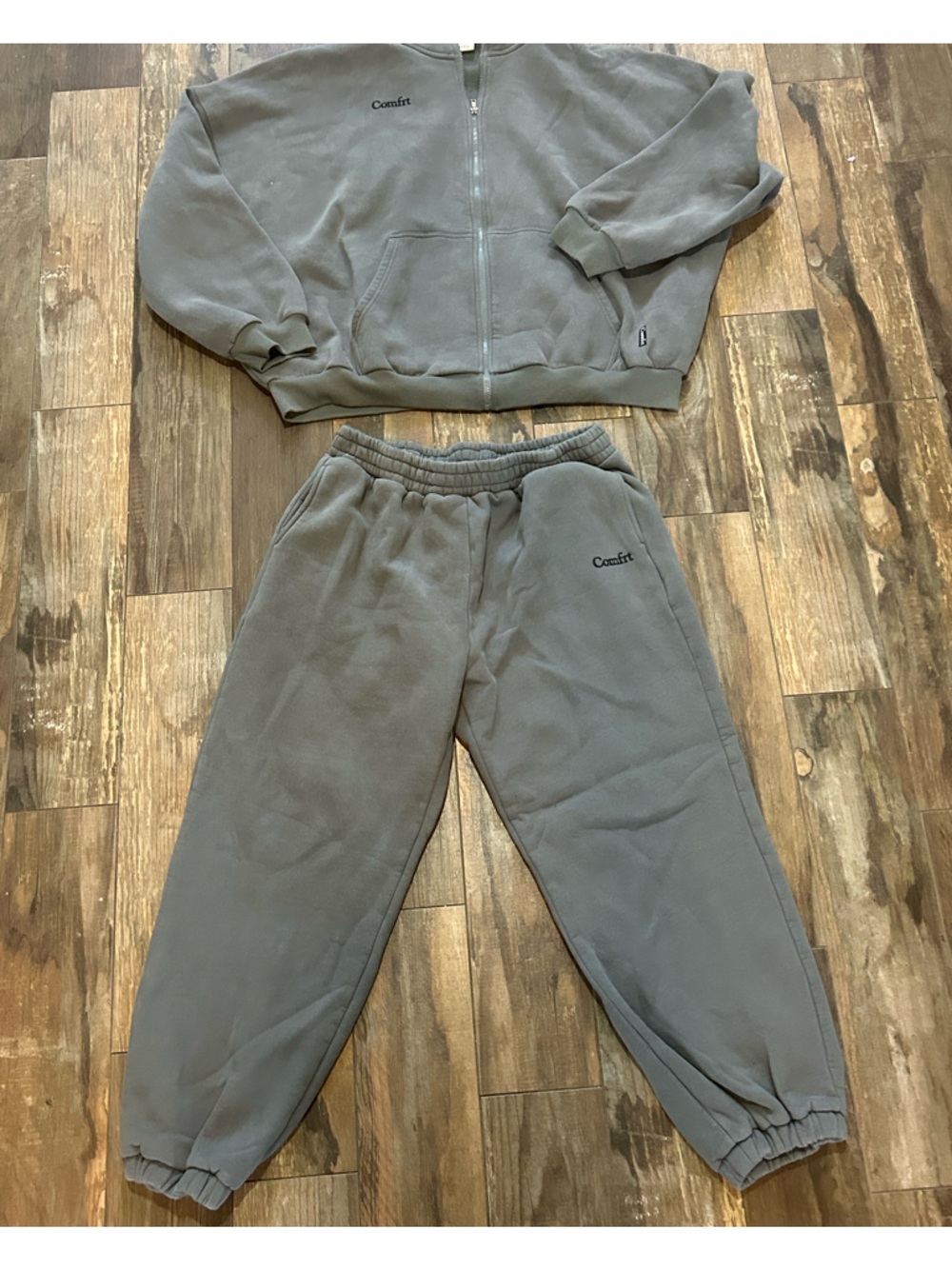 Comfrt Zip-Up zip up hoodies & Jogger Set unisex
